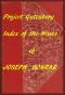 [Gutenberg 29156] • The Project Gutenberg Works of Joseph Conrad: An Index